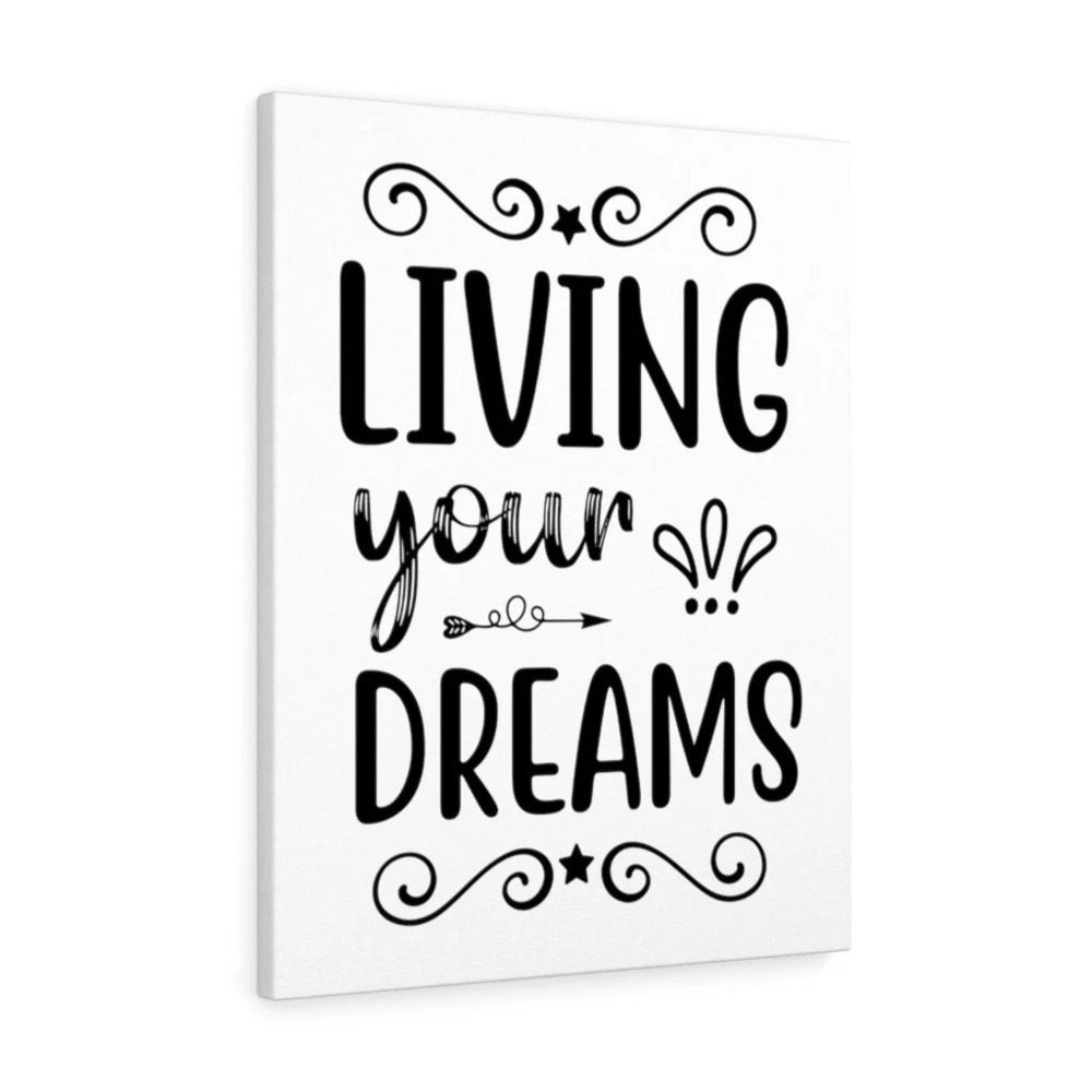 Inspirational Wall Art Living Your Dreams Wall Art Motivation for Inspiring